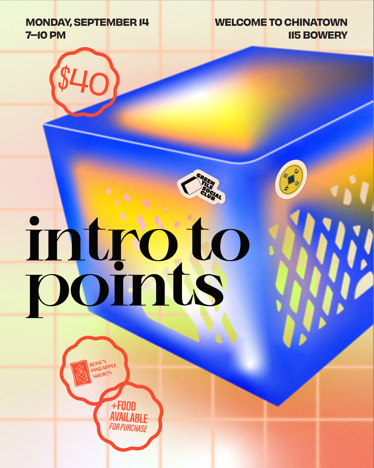 Intro to Points (Sept 2026)