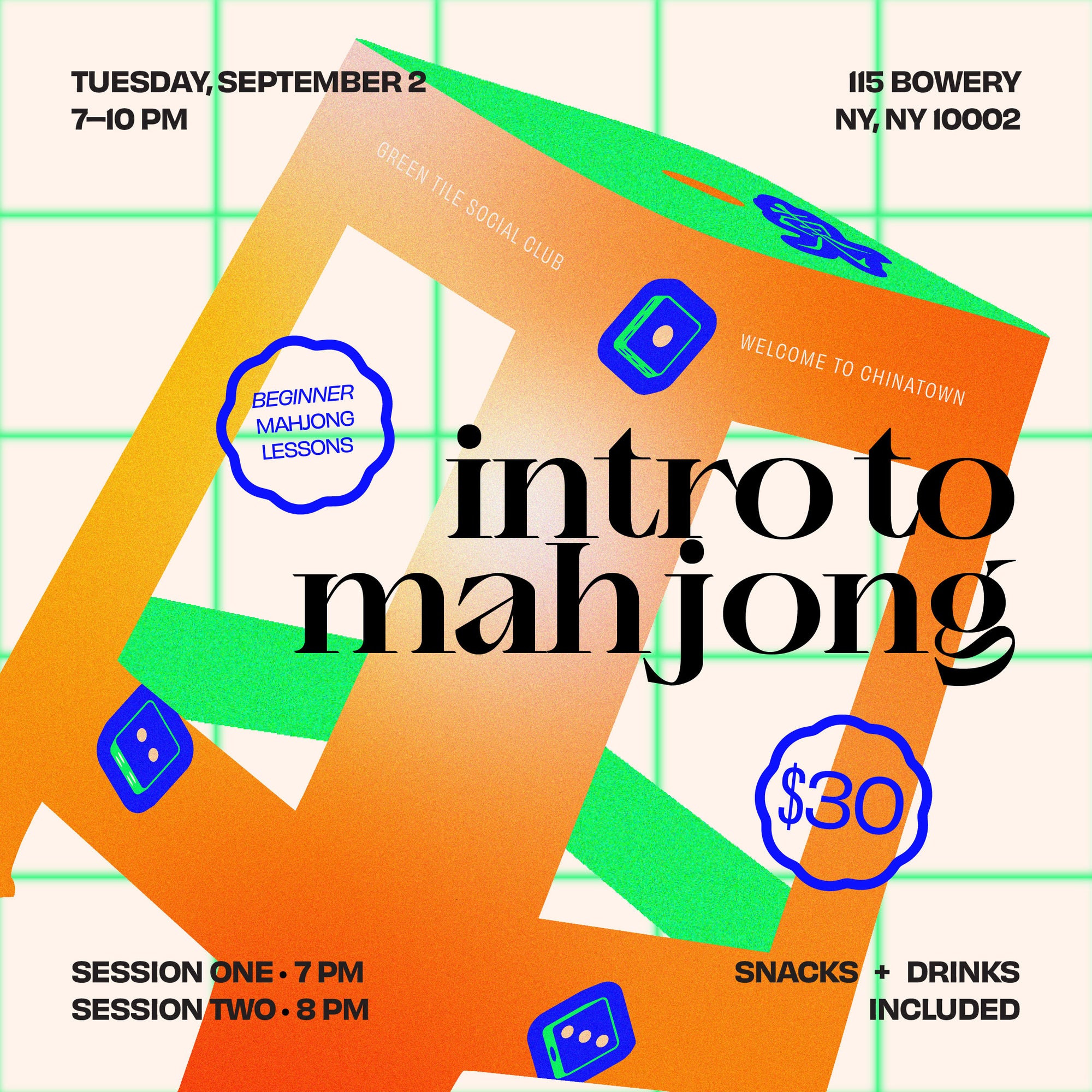 Intro to Mahjong with Welcome to Chinatown