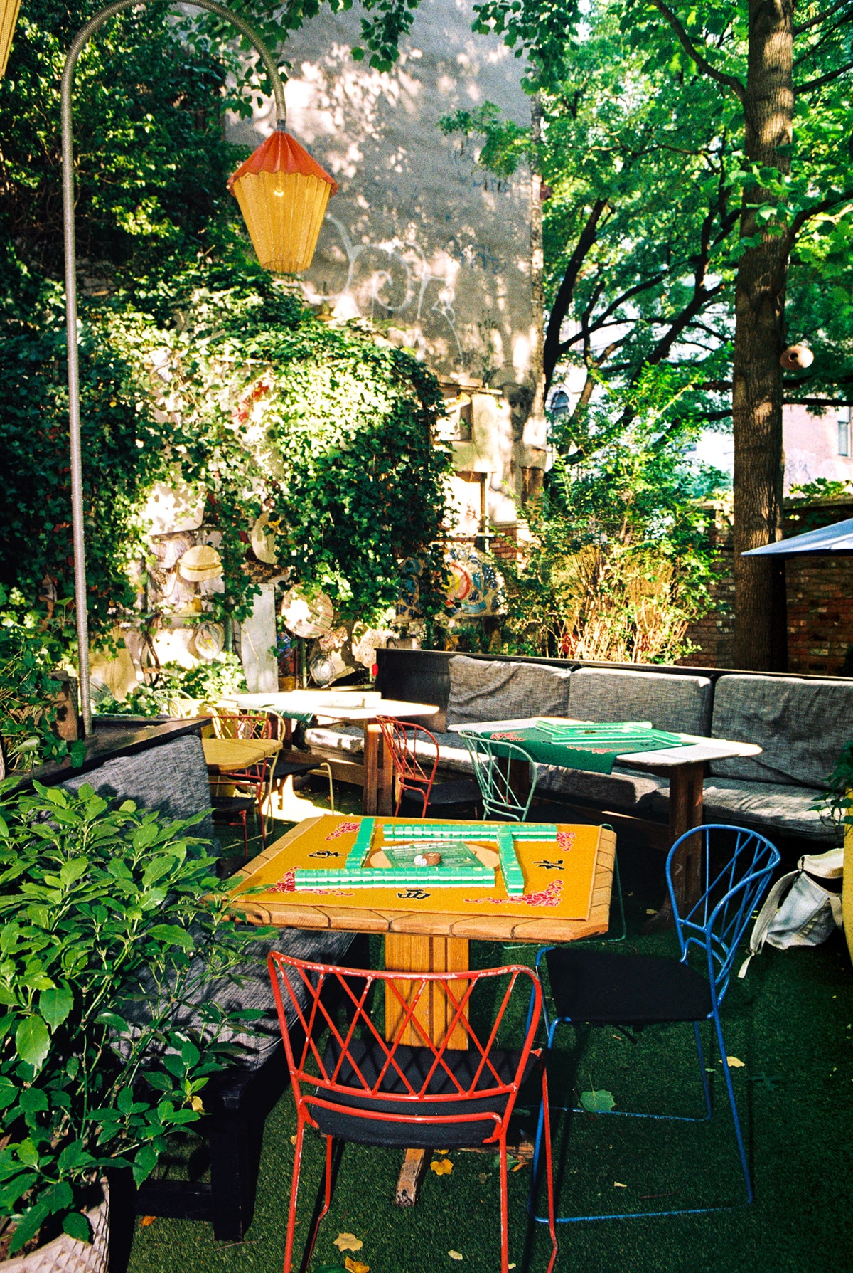 Mahjong in the Garden